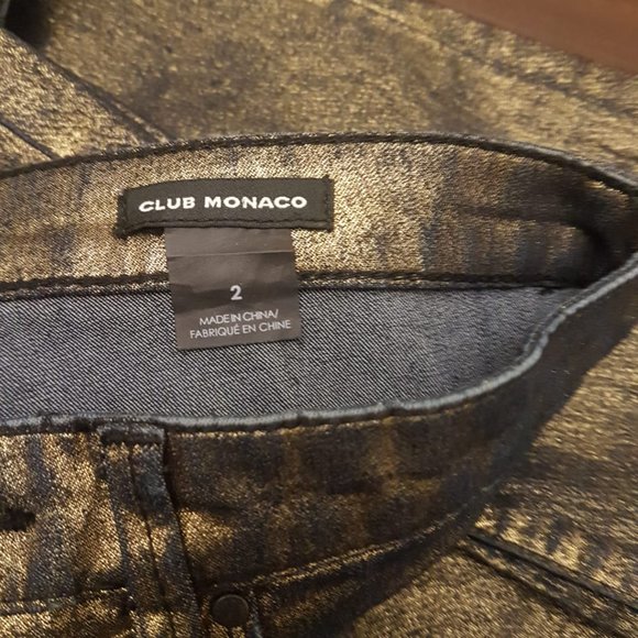 Club Monaco Rusted Gold Jeans - Picture 4 of 6